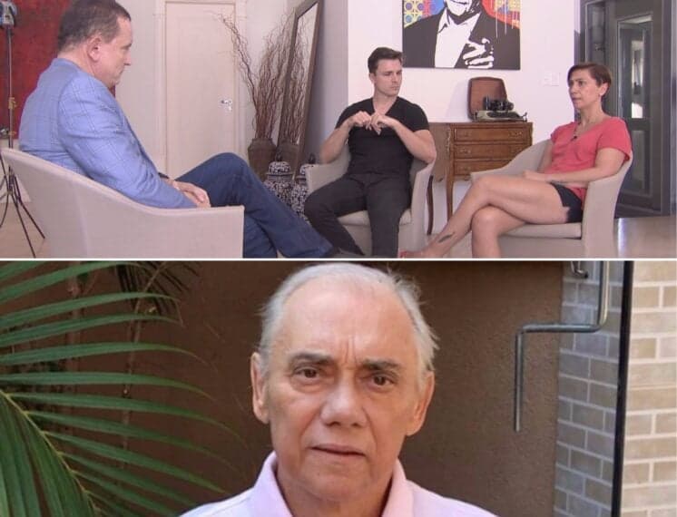 No SBT, filhos de Marcelo Rezende abrem o jogo sobre últimos dias do pai e relação com Luciana Lacerda