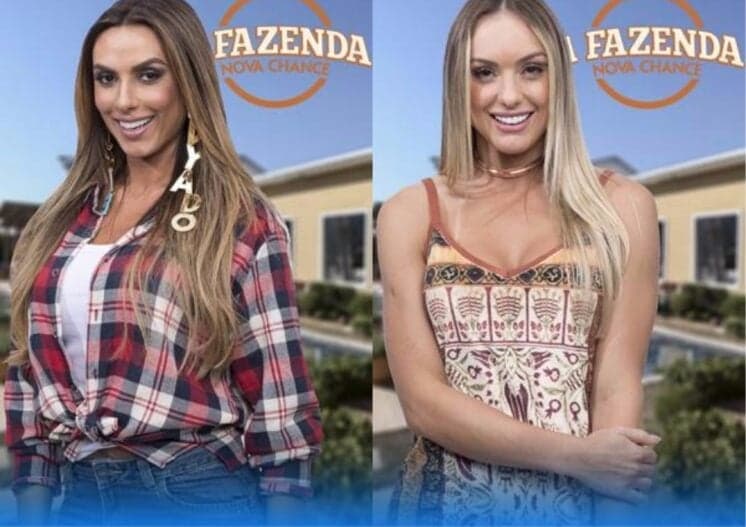 Enquete "A Fazenda": Nicole Bahls ou Monick? Quem deve ficar?