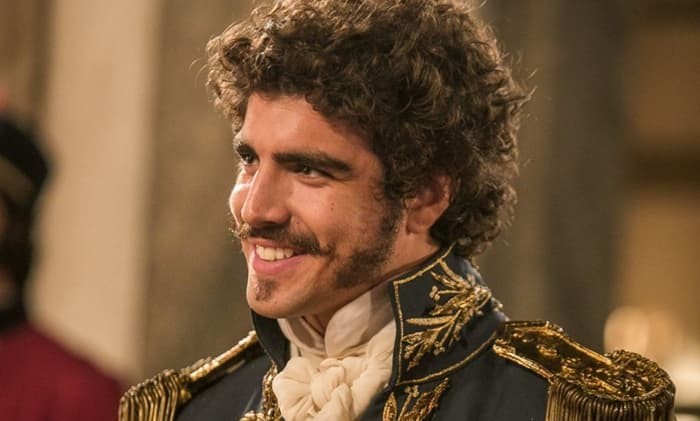 Caio Castro em "Novo Mundo". (Foto: Divulgação/TV Globo)