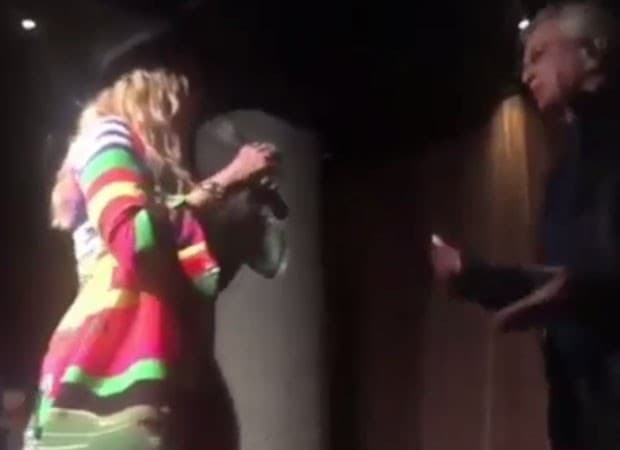 Madonna quebra o "protocolo" e reverencia Caetano Veloso de forma surpreendente