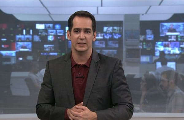 O Jornalista Luciano Cabral, da GloboNews (Foto: Divulgação)