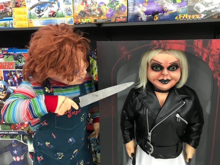 Silvio Santos exibe “Câmera Escondida” inédita com a “Noiva de Chucky”