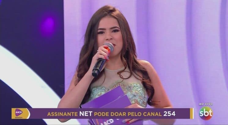 "Eu era a maior fã de todas", declara Maisa sobre Rouge no Teleton