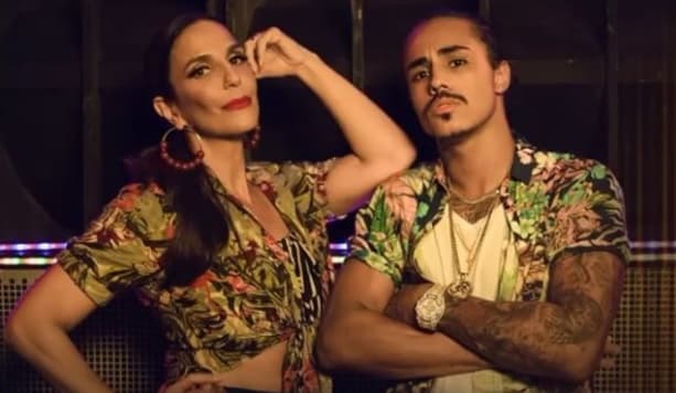 Ivete Sangalo lança novo hit em parceria com Mc Livinho
