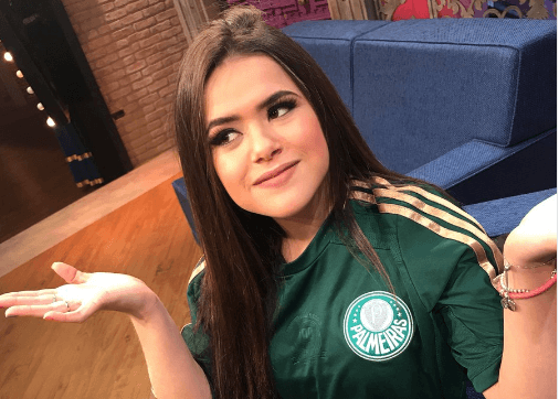 Mudou de time? Maisa surge com camisa do Palmeiras e dispara: "Chupa, gambá!"
