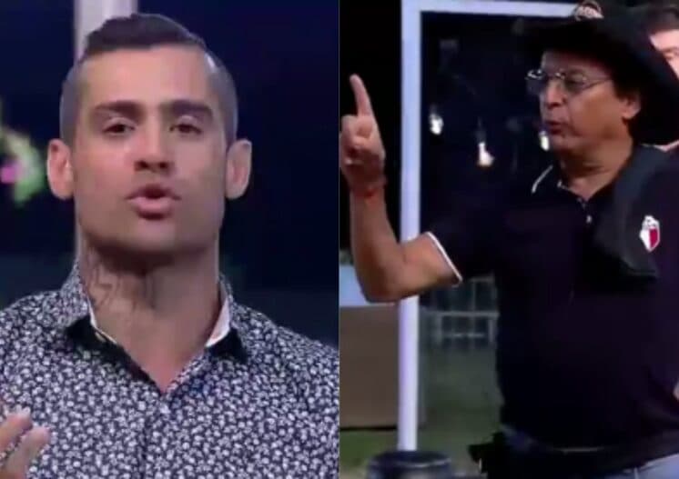 Nahim alega ter sido agredido por Yuri e cobra providência da produção da "Fazenda": "Vocês não viram isso?"