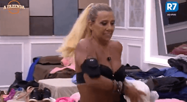 "A Fazenda": Rita Cadilac surpreende Marcelo e Yuri ao fazer comentário 'íntimo'