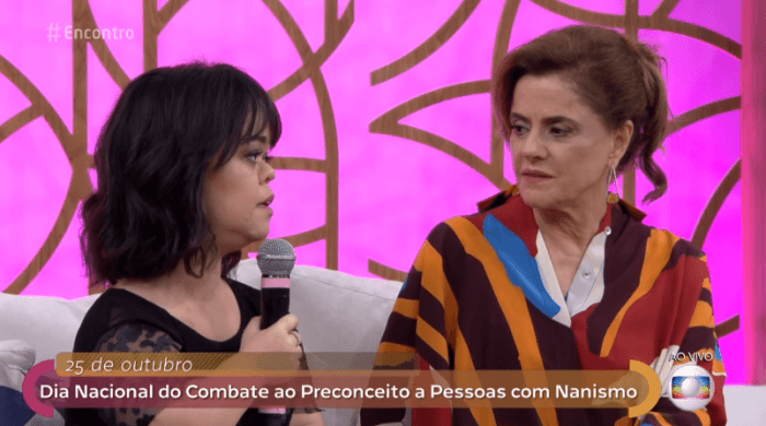 Na vida real, mães rejeitam filhos com nanismo, relata Marieta Severo no "Encontro"