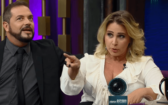 Andréa Sorvetão detona Marcos e demais participantes da "Fazenda" em vídeo