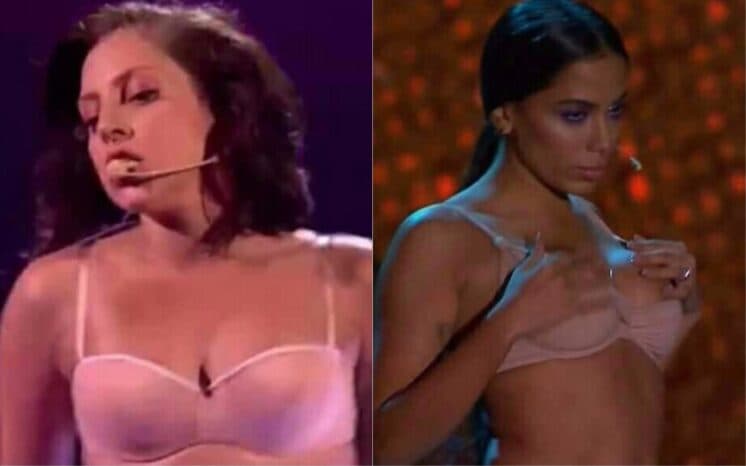 Anitta "copia" look de Lady Gaga em performance no Multishow