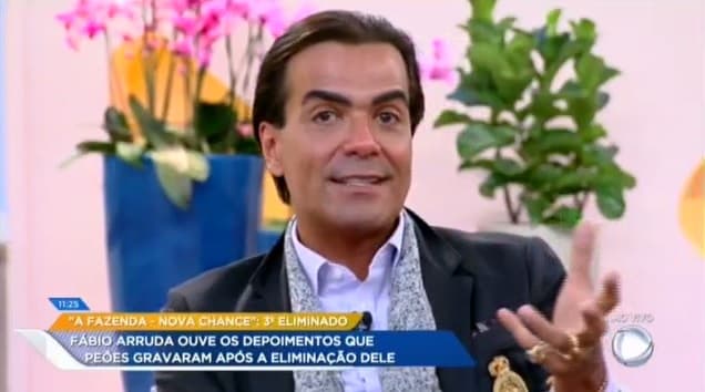 Fábio Arruda diz se ficou arrependido ou não de ter brigado e xingado Ana Paula Minerato no reality "A Fazenda"