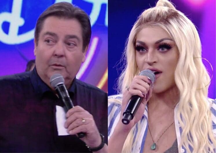 Fausto Silva comete gafe ao receber Pabllo Vittar no "Domingão" e quebra a internet