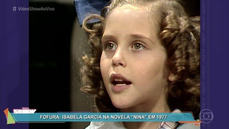 Isabela Garcia relembra primeira bronca na televisão