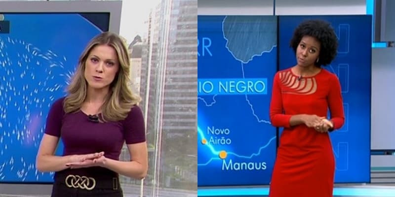 Jacqueline Brazil será substituta provisória de Maju Coutinho no Jornal Nacional (Foto: Reprodução/Globo) Jacqueline Brazil será substituta provisória de Maju Coutinho no Jornal Nacional (Foto: Reprodução/Globo)