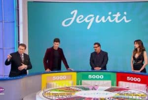 Silvio Santos, Rodrigo Faro, Ratinho e Luciana Gimenez no Teleton (Foto: Reprodução)