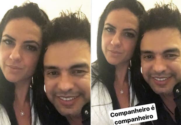 Todo romântico, Zezé Di Camargo faz festa surpresa para Graciele Lacerda
