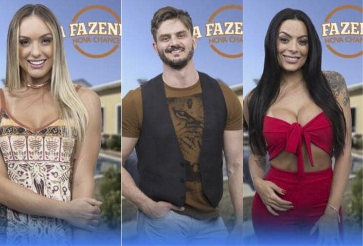 "Fazenda": Monick Camargo, Marcos Harter e Monique Amin estão na roça; quem deve ficar?