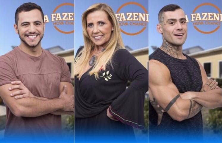 A Fazenda: Yuri, Rita Cadillac e Mateus Lisboa estão na roça; quem deve ficar?