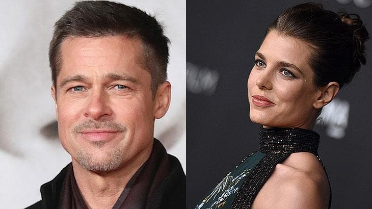 Namoro entre Brad Pitt e princesa de Mônaco é mentira, diz revista