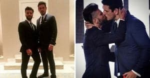 Bruno Gagliasso deu um selinho no ator e comediante João Vicente, durante o prêmio GQ Men of the year (Foto: Reprodução) Bruno Gagliasso deu um selinho no ator e comediante João Vicente, durante o prêmio GQ Men of the year (Foto: Reprodução)