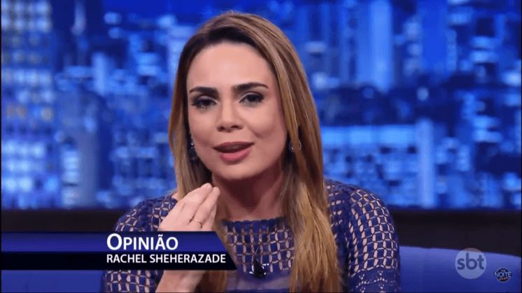 Rachel Sheherazade defende William Waack após comentário racista e gera revolta