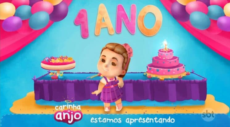 Novela infantil do SBT, Carinha de Anjo comemora 1 ano no ar