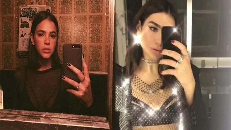 Bruna Marquezine se compara com Dua Lipa e agita fãs