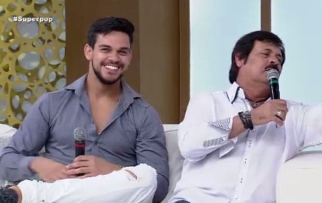 Caíque é o filho de Carllinhos Aguiar. (Foto: Reprodução/RedeTV Caíque é o filho de Carllinhos Aguiar. (Foto: Reprodução/RedeTV