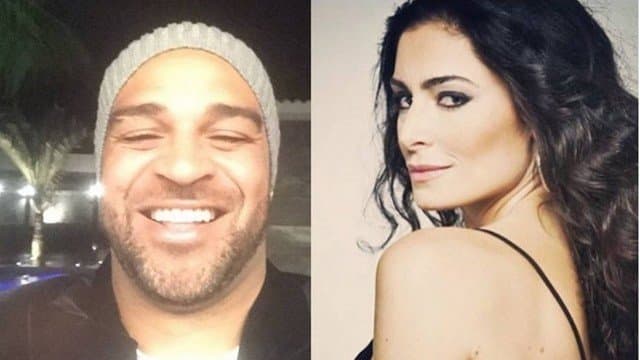 Após fim de namoro com pai de Neymar, atriz volta a sair com Adriano Imperador