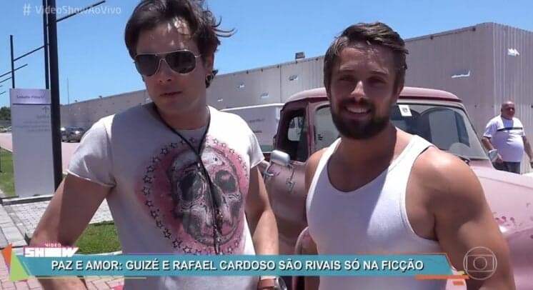 Rafael Cardoso fala sobre parceria com Sérgio Guizé: "Irmão de verdade"