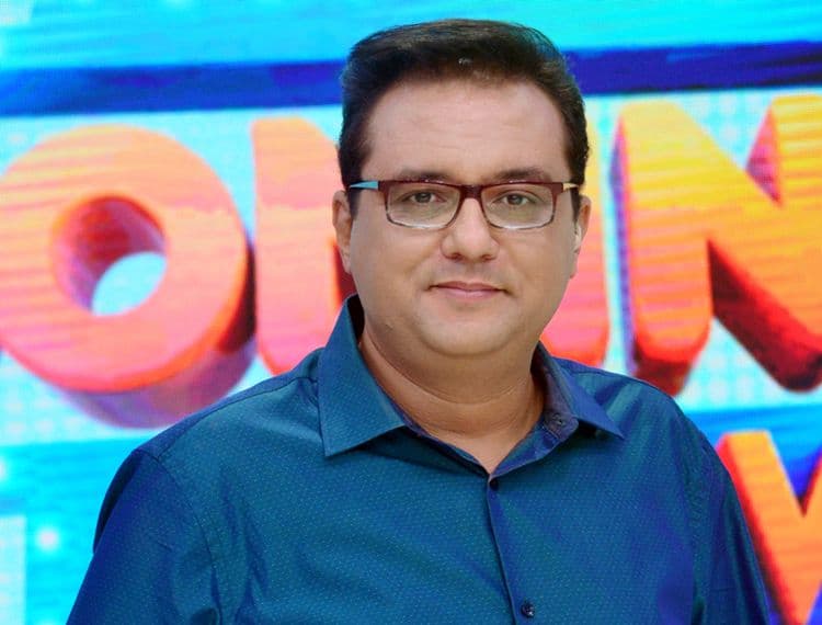 Geraldo Luís quer a presença de atores em seu programa (Foto Record)