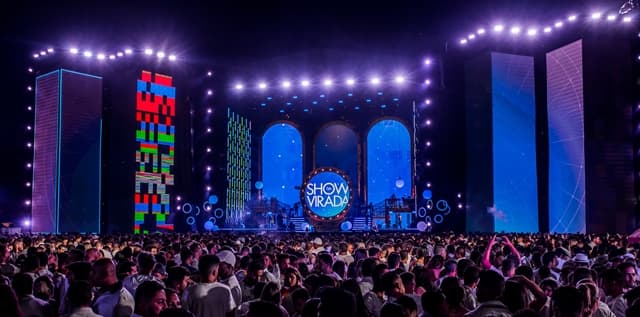 Globo escolhe cidade do Nordeste para o Show da Virada e já divulga gravações