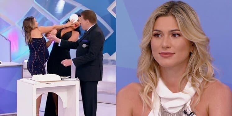 Lívia Andrade fala sobre tortada de Patricia Abravanel em Helen Ganzarolli: "Depois que Patricia ficou grávida ela está terrível. Tá tipo criança"