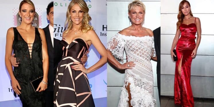 Sabrina Sato e Xuxa foram as mais elegantes em festa beneficente da Record