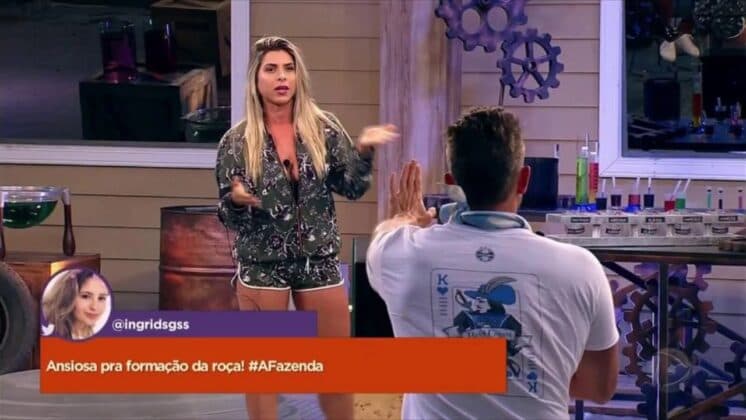 A Fazenda: Fazendeiro, Marcos define atividade para Ana Paula Minerato e clima esquenta