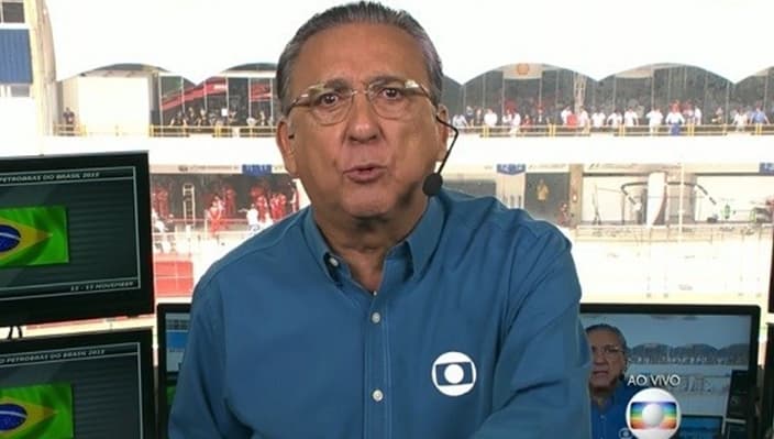 Com F1 em baixa e sem pilotos brasileiros, Globo pode tomar decisão importante sobre Galvão Bueno