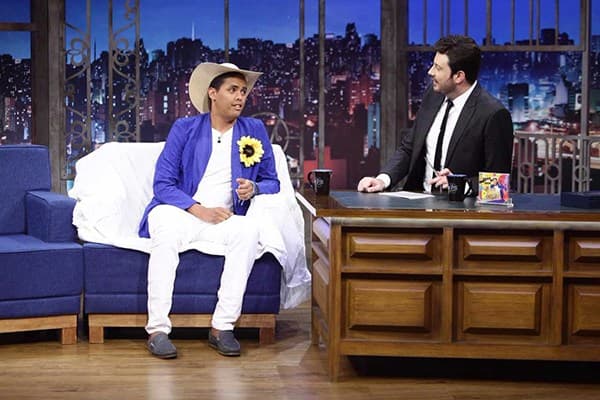 Com o Rei da Cacimbinha, "The Noite" tem alta audiência, supera Porchat e é um dos programas mais vistos do SBT