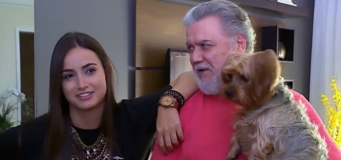 Mari Palma se emociona e fala sobre doença degenerativa do pai