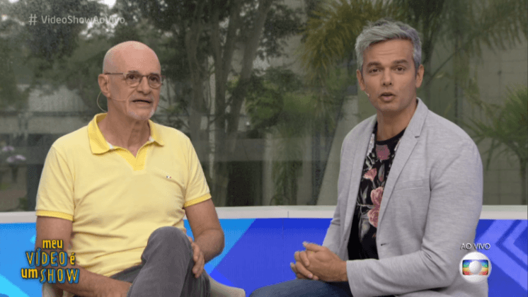 Globo mostra novela citando SBT no Vídeo Show e Otaviano manda parabéns a Silvio Santos