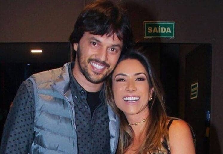 Esposo de Patricia Abravanel se emociona com nascimento da filha na web