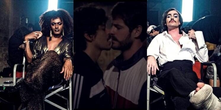 Galãs da Globo formam par romântico em luta contra a homofobia