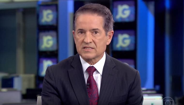 O jornalista Carlos Tramontina (Foto: Reproduçã/TV Globo)