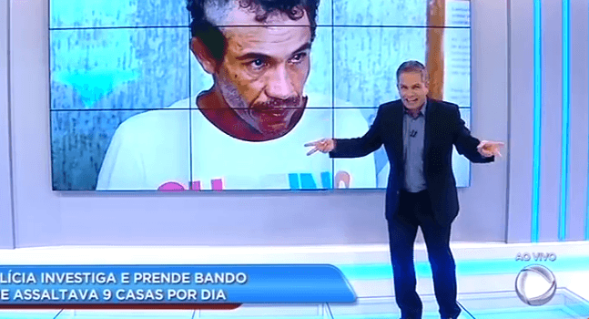 Balanço Geral da Record mente e coloca selo de ao vivo em vídeo da internet da semana passada