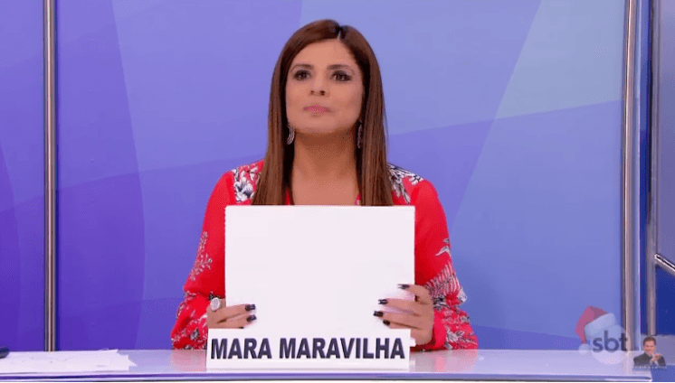 Mara Maravilha declara apoio a Marcos Harter: "Taca-lhe pau"