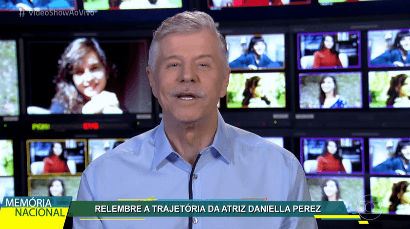 Fase em que Miguel Falabella apresentava o Vídeo Show é a mais lembrada até hoje (Foto: Reprodução)