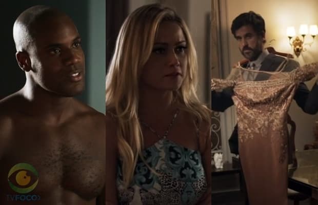 Menage? Cido, Samuel e Suzy viverão juntos em O Outro Lado do Paraíso