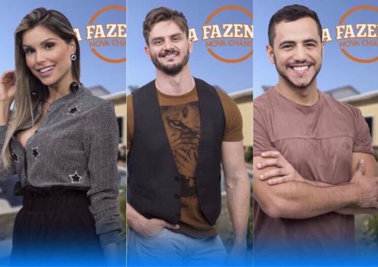 Enquete Fazenda: Flávia Viana, Marcos Harter e Matheus Lisboa estão na final; quem deve ganhar?