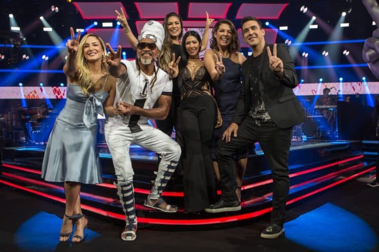 Globo divulga primeira chamada do The Voice Kids com Simone e Simária