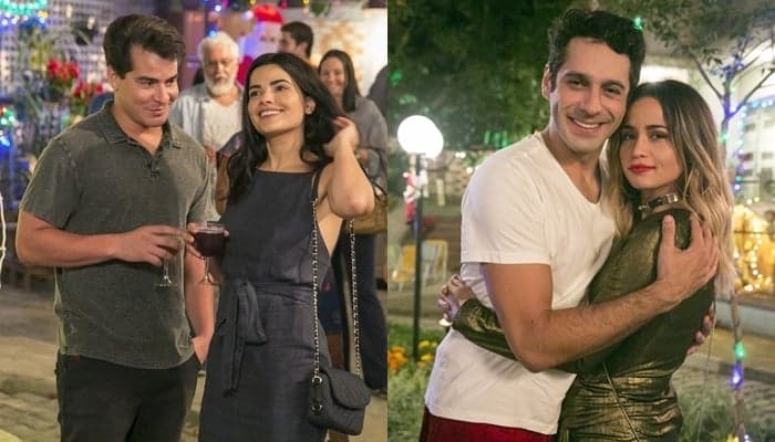 Pega Pega: Antônia e Júlio, Sandra Helena e Agnaldo e outros casais reatam em noite de Natal
