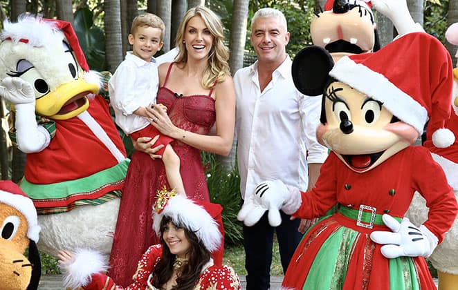 Ana Hickmann antecipa festa de natal com presença de famosos